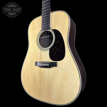 Front right angle of Martin Custom Shop Dread 14-Fret Wild Grain East Indian Rosewood 2981112.