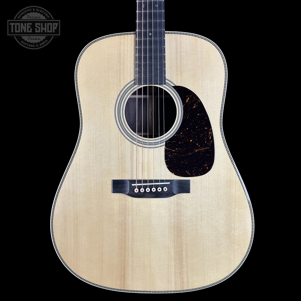 Front of Martin Custom Shop Dread 14-Fret Wild Grain East Indian Rosewood 2981113.