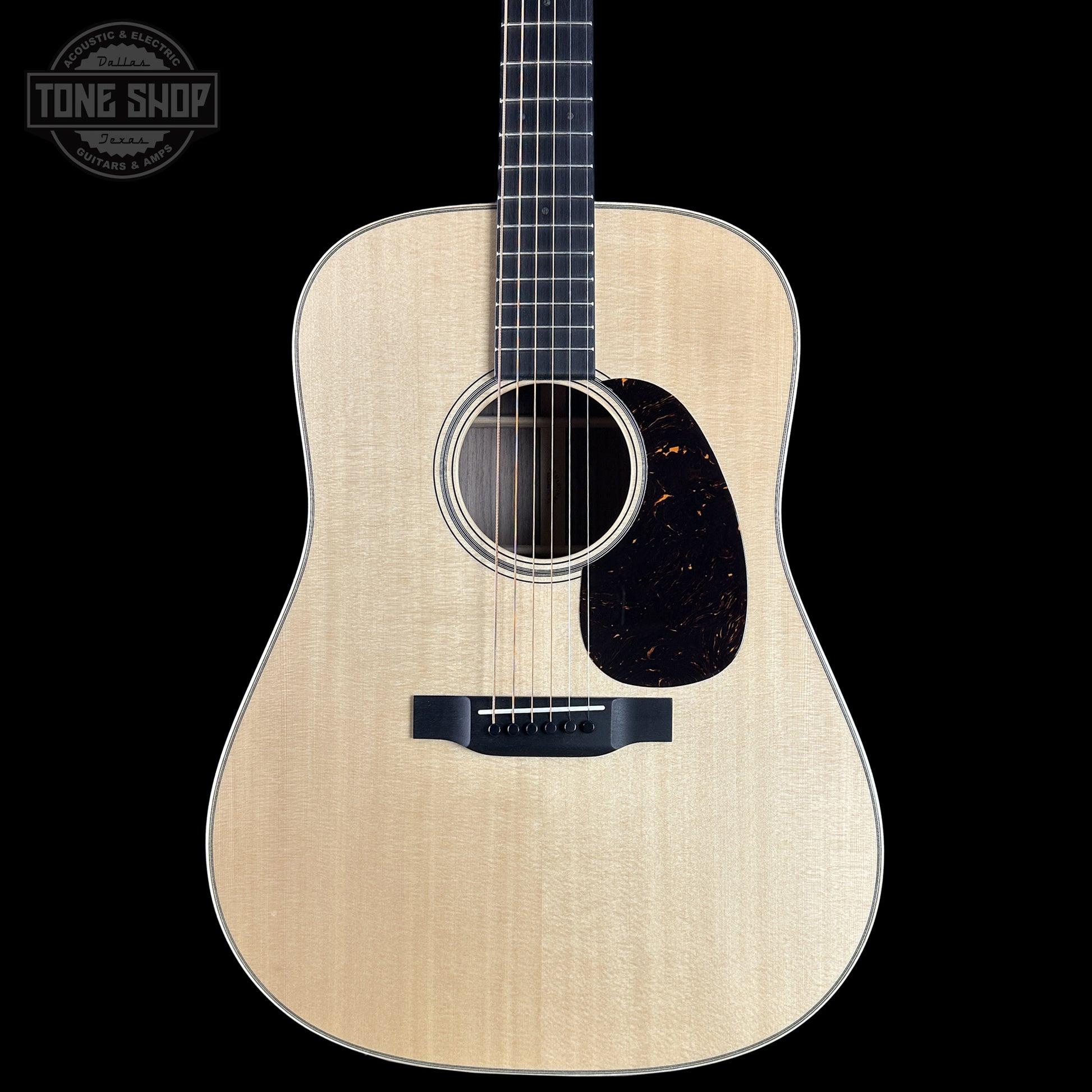 Front of Martin Custom Shop Dread Factory Exclusive Sitka Black Walnut 2951341.