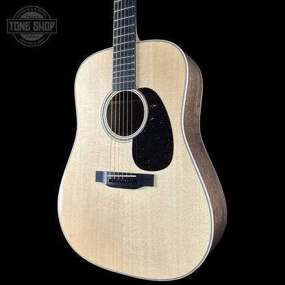 Front right angle of Martin Custom Shop Dread Factory Exclusive Sitka Black Walnut 2951341.