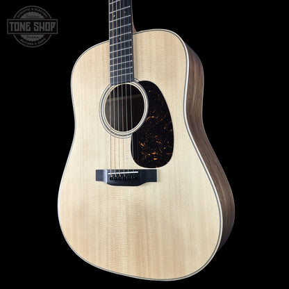 Front right angle of Martin Custom Shop Dread Factory Exclusive Sitka Black Walnut 2951342.