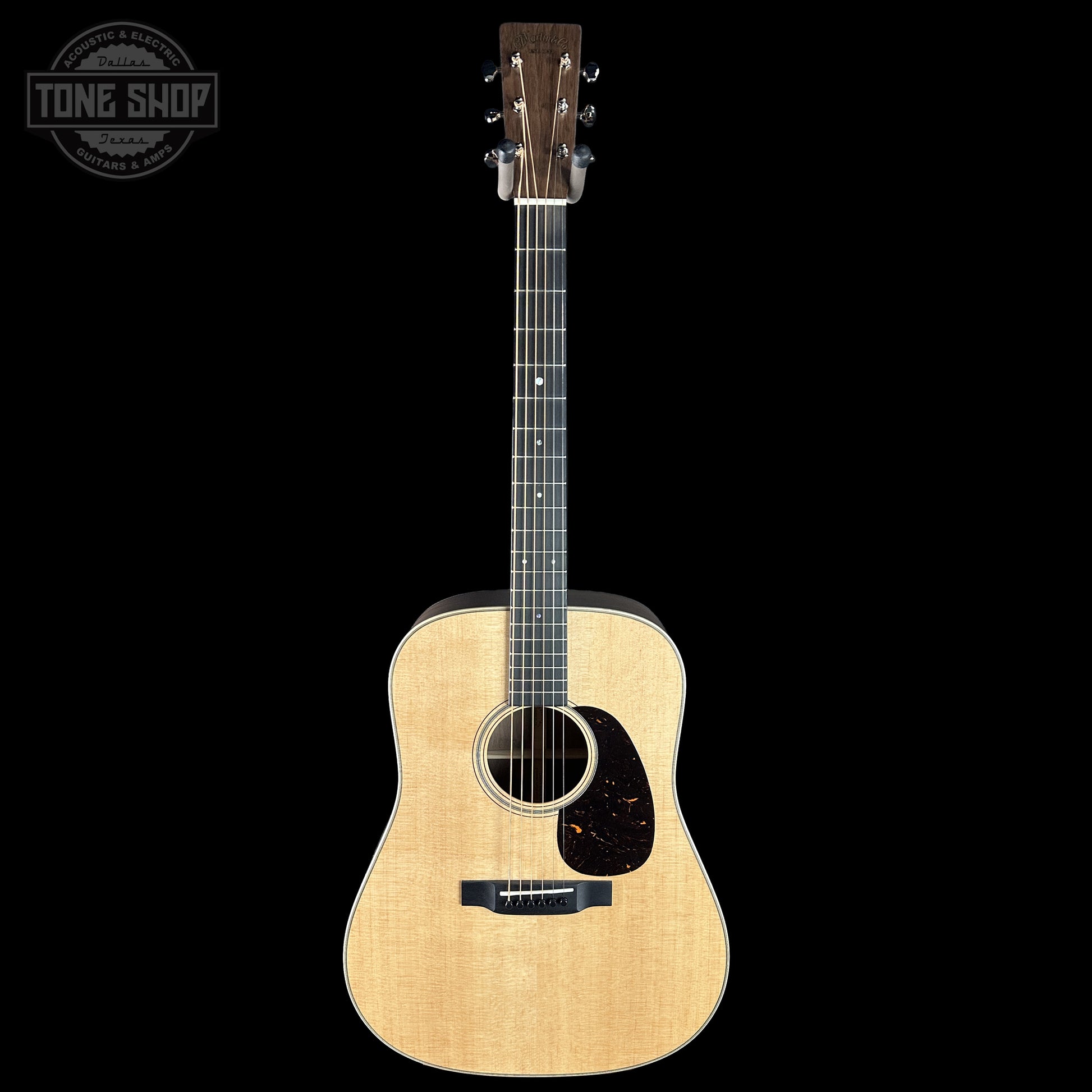 Full frontal of Martin Custom Shop Dread Factory Exclusive Sitka Black Walnut 2953374.