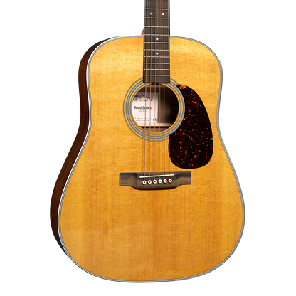Front of Martin D-13E Retro Walnut.