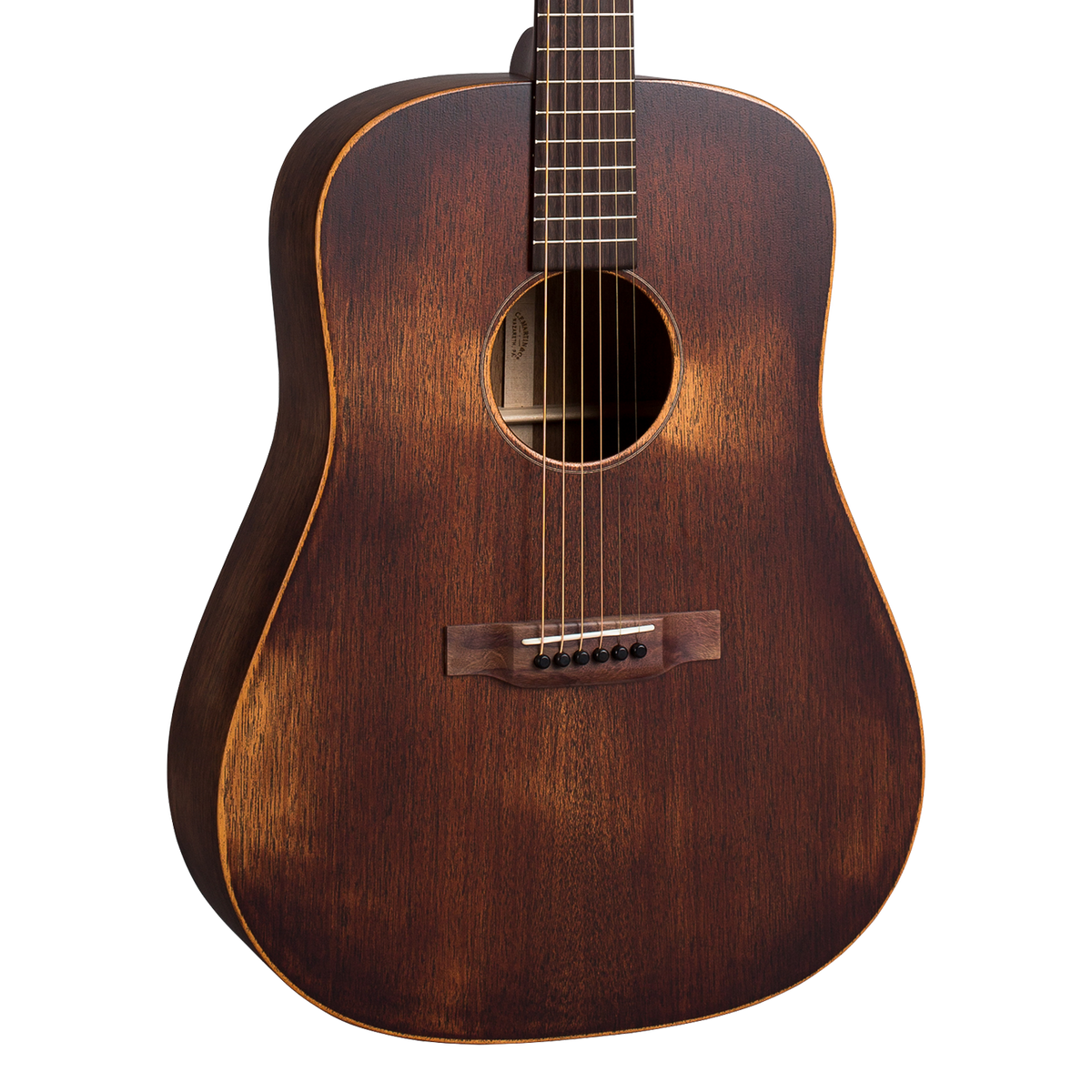 Front of Martin D-15M StreetMaster.