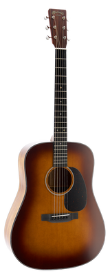 Full frontal of Martin D-18 1933 Ambertone.