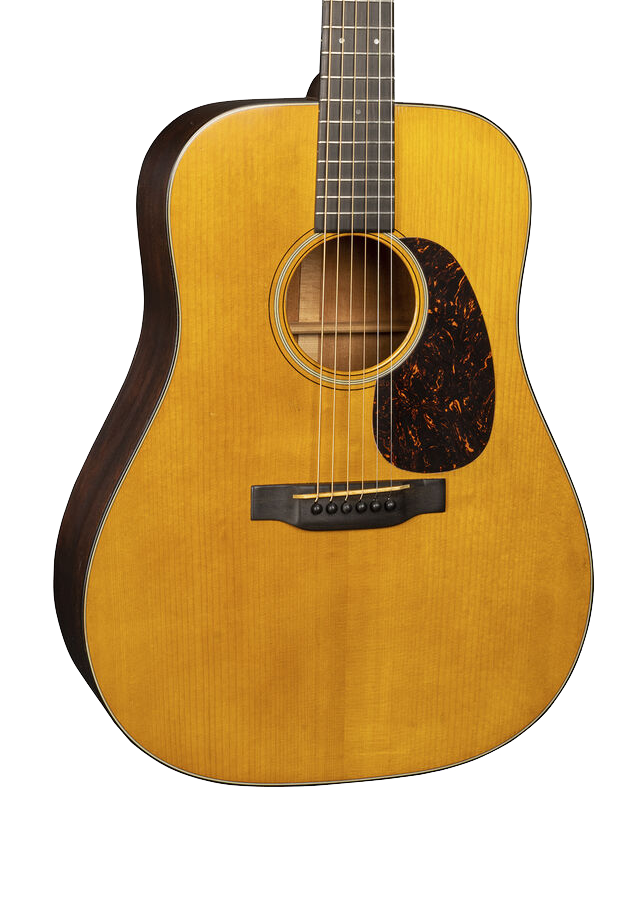 Front of Martin D-18 Authentic 1937 VTS Aged.