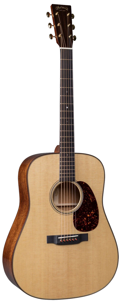 Full frontal of Martin D-18E LRB Modern Deluxe w/LR.