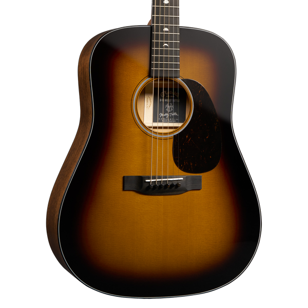 Front of Martin D-18 Molly Tuttle.