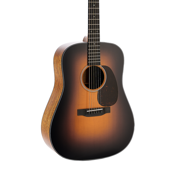 Front of Martin D-18 Satin 1935 Burst.