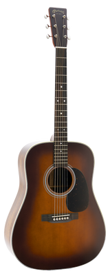 Full frontal of Martin D-28 1933 Ambertone.