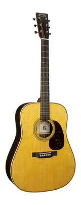 Full frontal of Martin D-28 Billy Strings Signature.