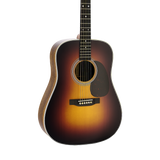 Front of Martin D-28 Satin 1935 Burst.