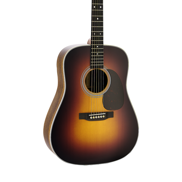 Front of Martin D-28 Satin 1935 Burst.
