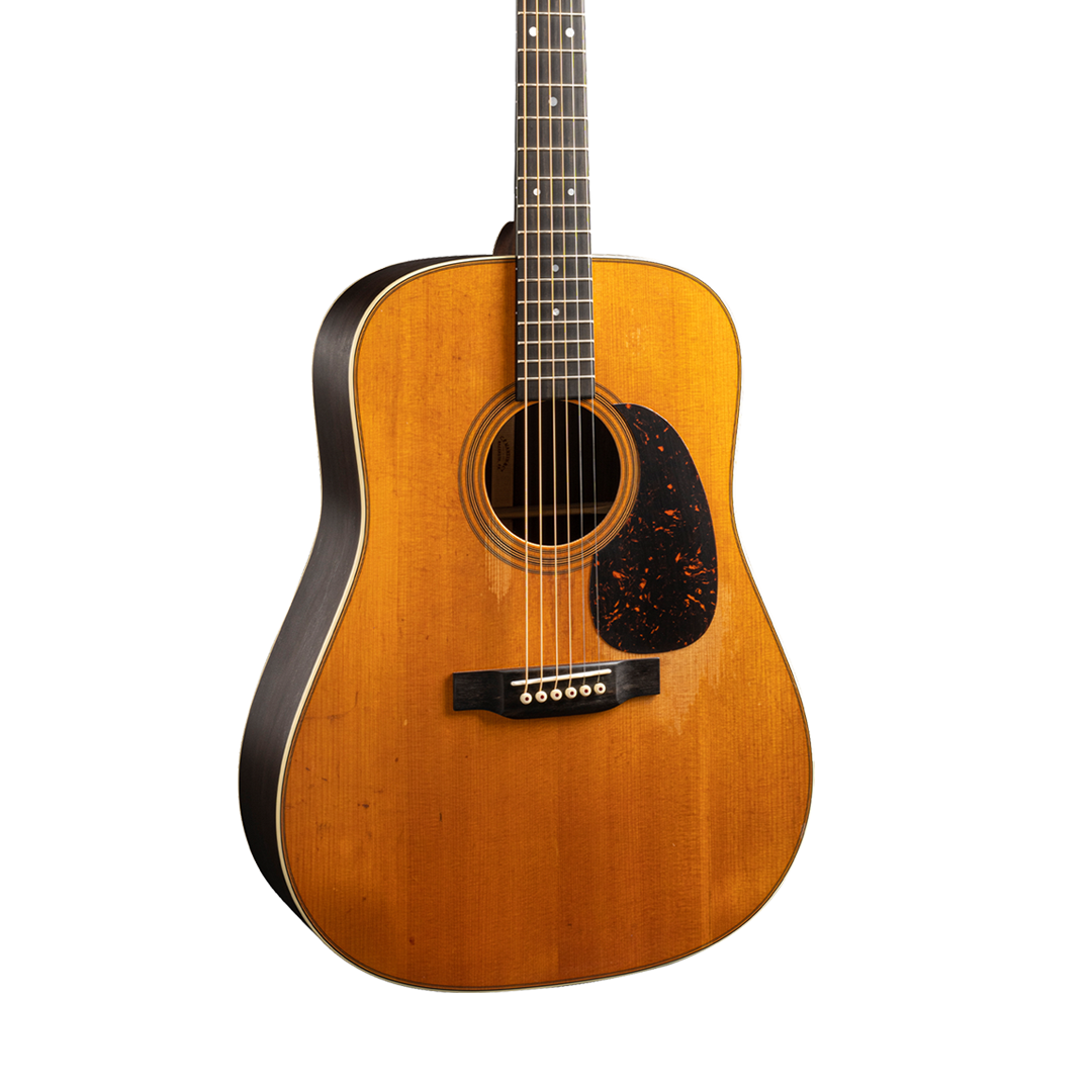 Front of Martin D-28 Street Legend.