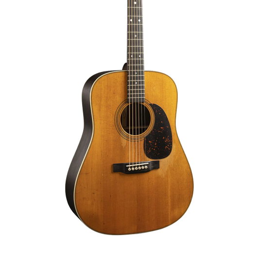 Front of Martin D-28 Street Legend Custom Ink.