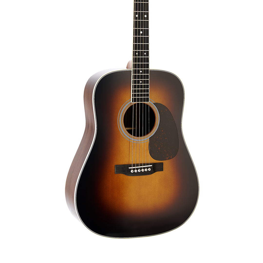 Front of Martin D-35 1935 Sunburst.