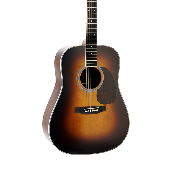 Front of Martin D-35 1935 Sunburst.