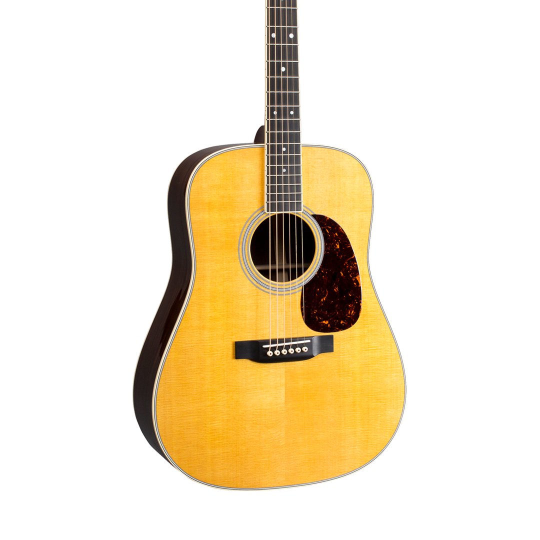 Front of Martin D-35 Natural.