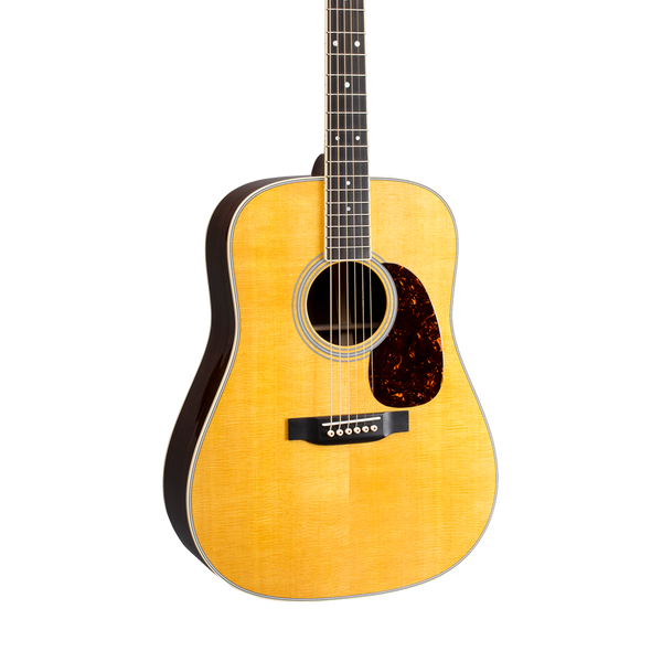 Front of Martin D-35 Natural.