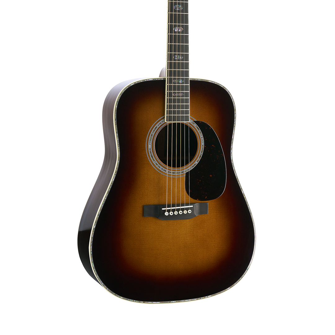Front of Martin D-41 1935 Sunburst.