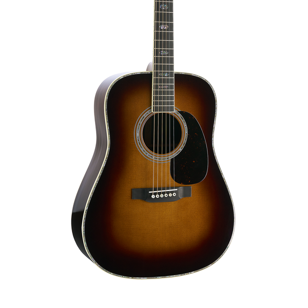 Front of Martin D-41 1935 Sunburst.