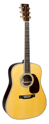Full frontal of Martin D-42 Natural.