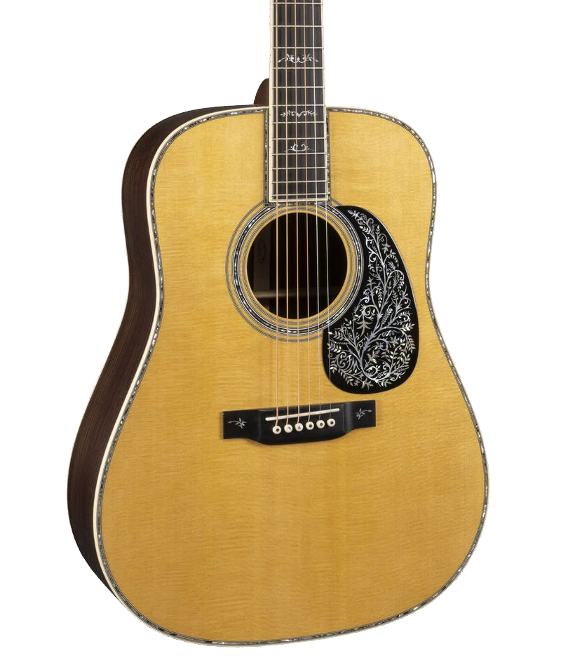 Front of Martin D-42 Special Natural.