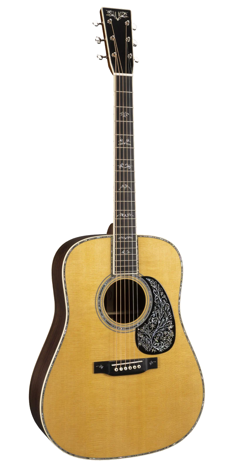 Full frontal of Martin D-42 Special Natural.