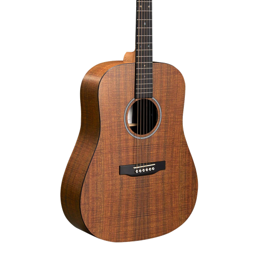 Front of Martin D-X1E Koa.