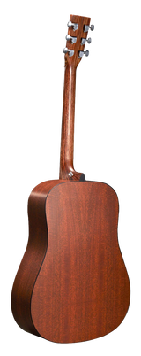 Back of Martin D-X1E Mahogany.