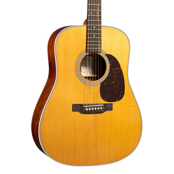 Front of Martin DE Retro Plus Granadillo.