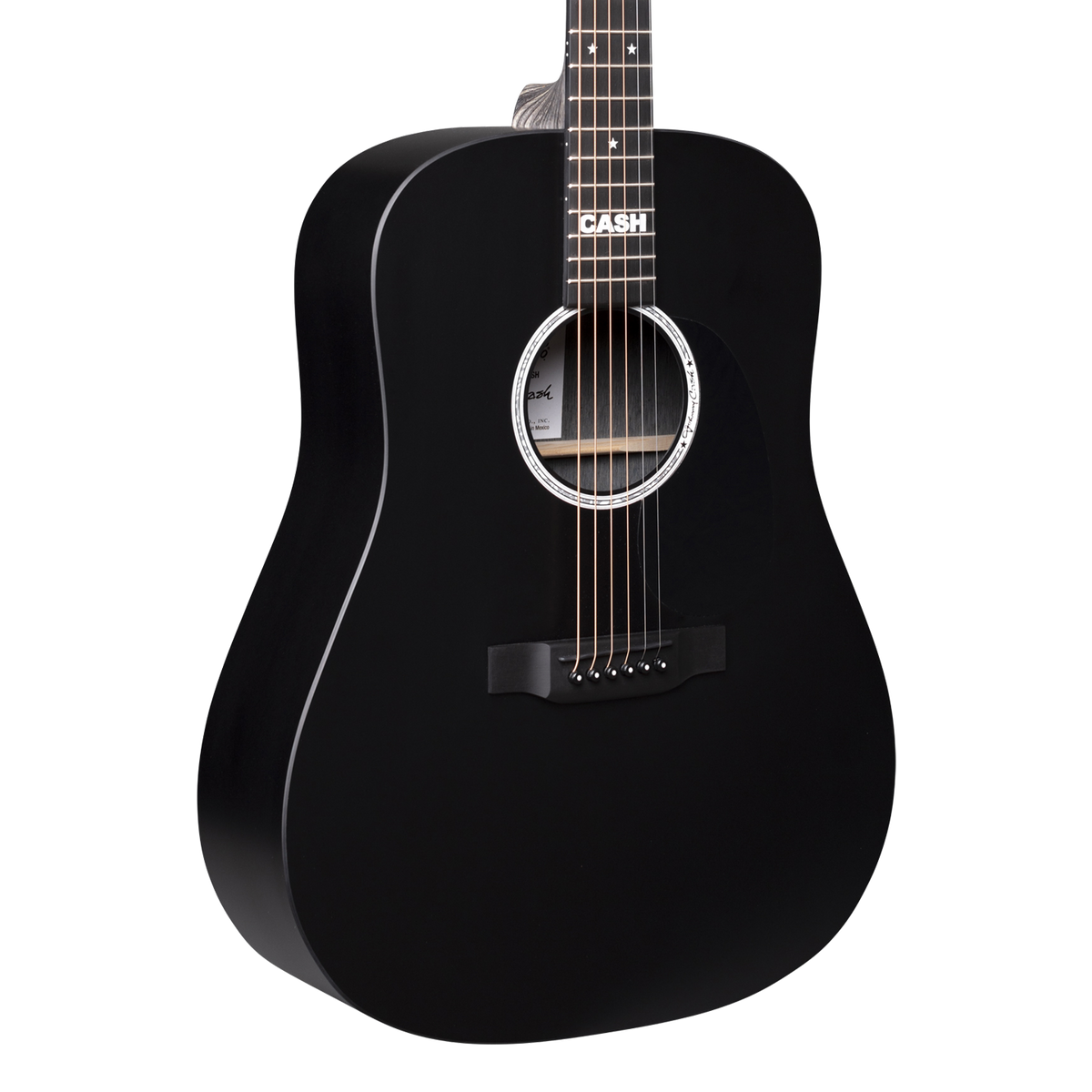 Front of Martin DX Johnny Cash.