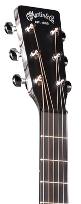 Close up of headstock on Martin DX Johnny Cash.