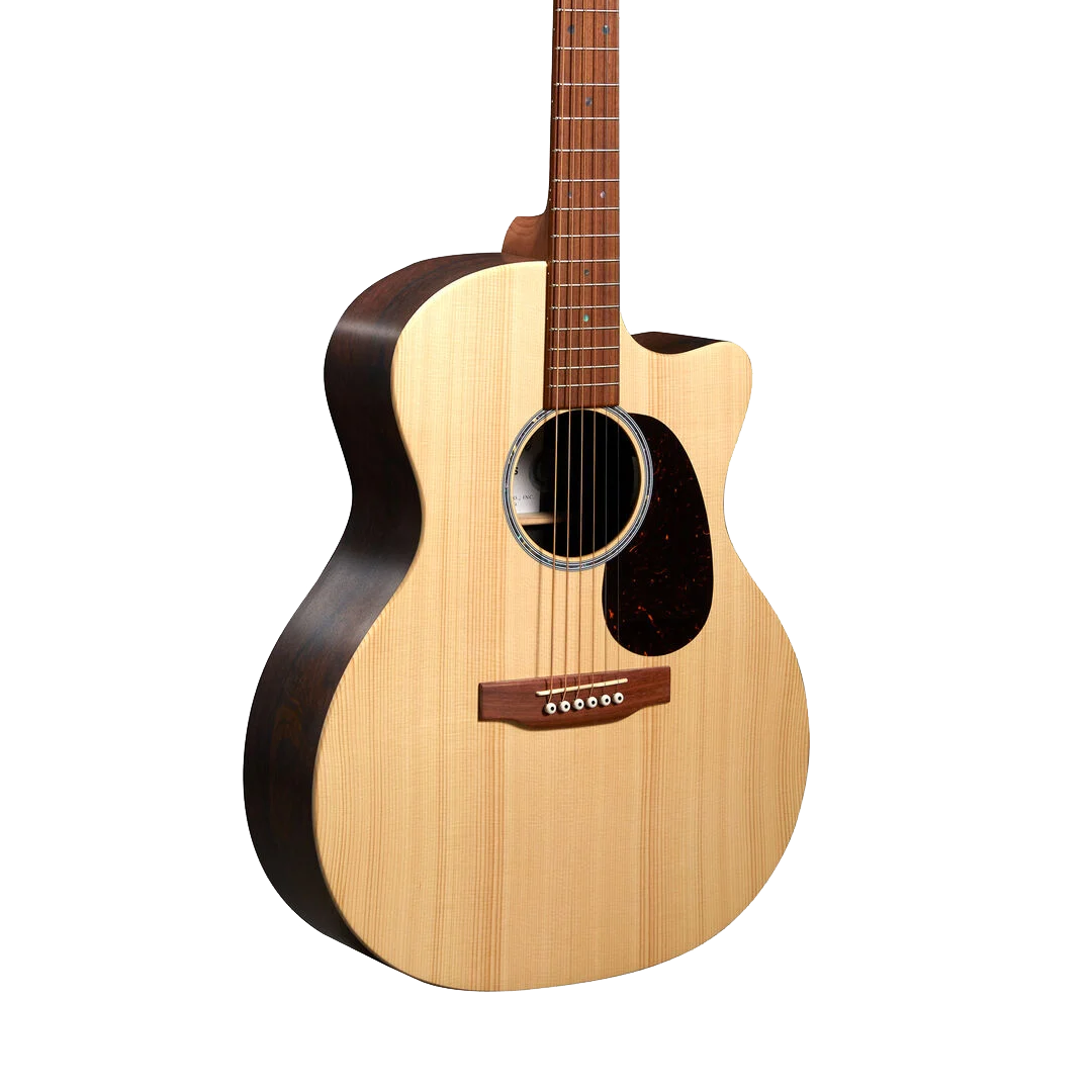 Front of Martin GPC-X2E Cocobolo.