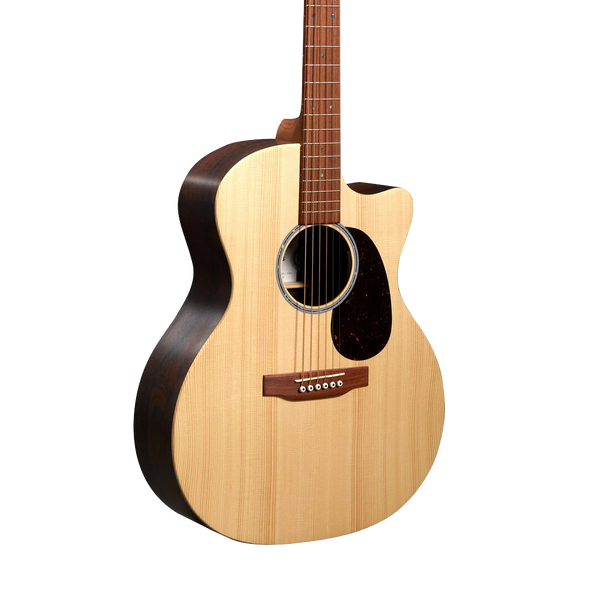 Front of Martin GPC-X2E Cocobolo.