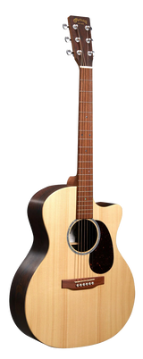 Full frontal of Martin GPC-X2E Cocobolo.