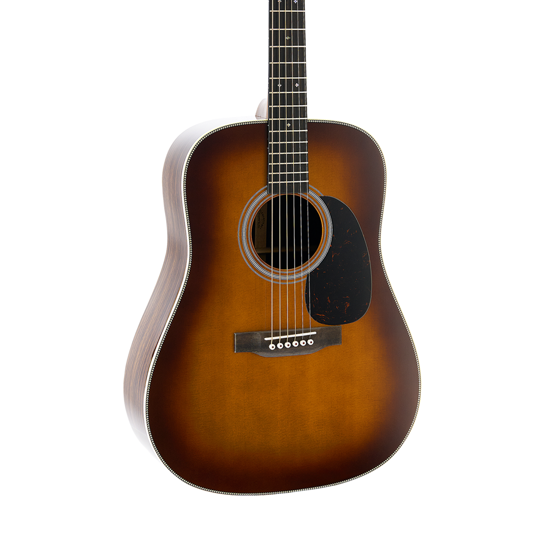 Front of Martin HD-28 1933 Ambertone.