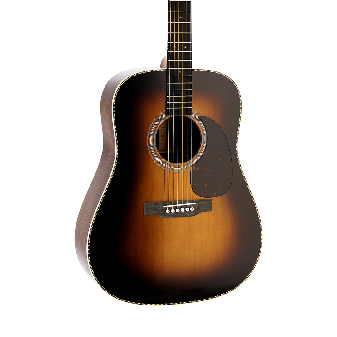 Front of Martin HD-28 1935 Sunburst.