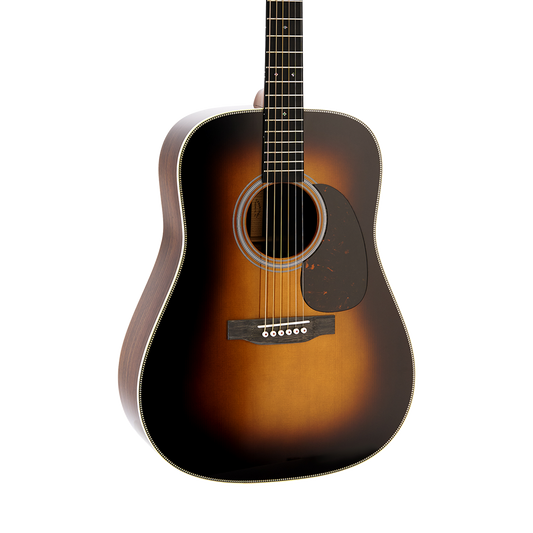Front of Martin HD-28 1935 Sunburst.
