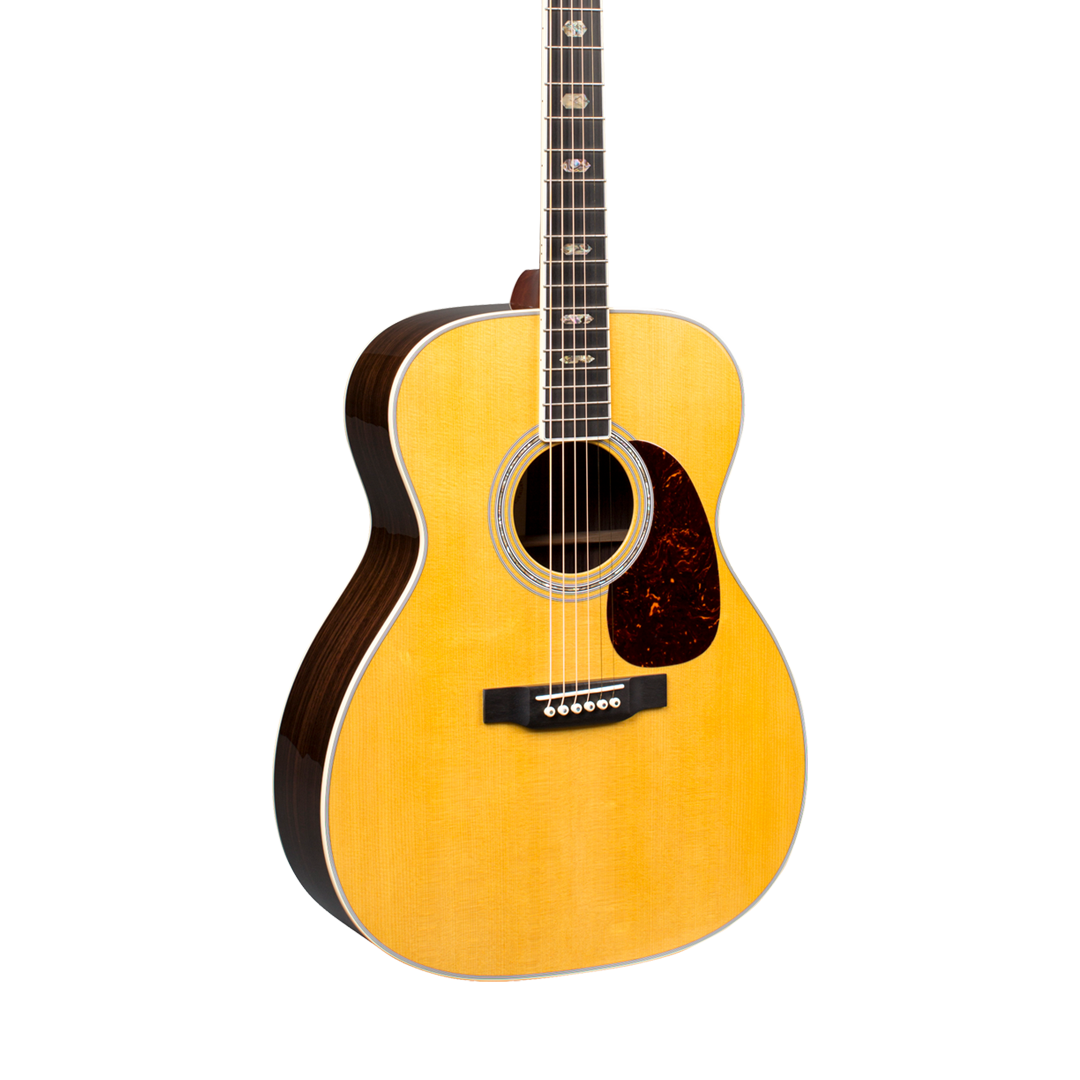 Front of Martin J-40 Natural.