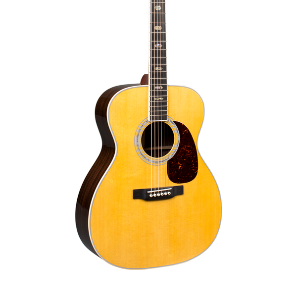 Front of Martin J-40 Natural.