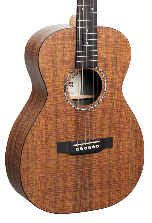 Front of Martin Koa Special Concert Natural Koa.