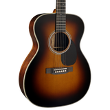 Front of Martin OM-28 Sunburst.