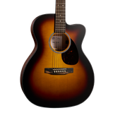 Front of Martin OMC-10E Modern Burst.