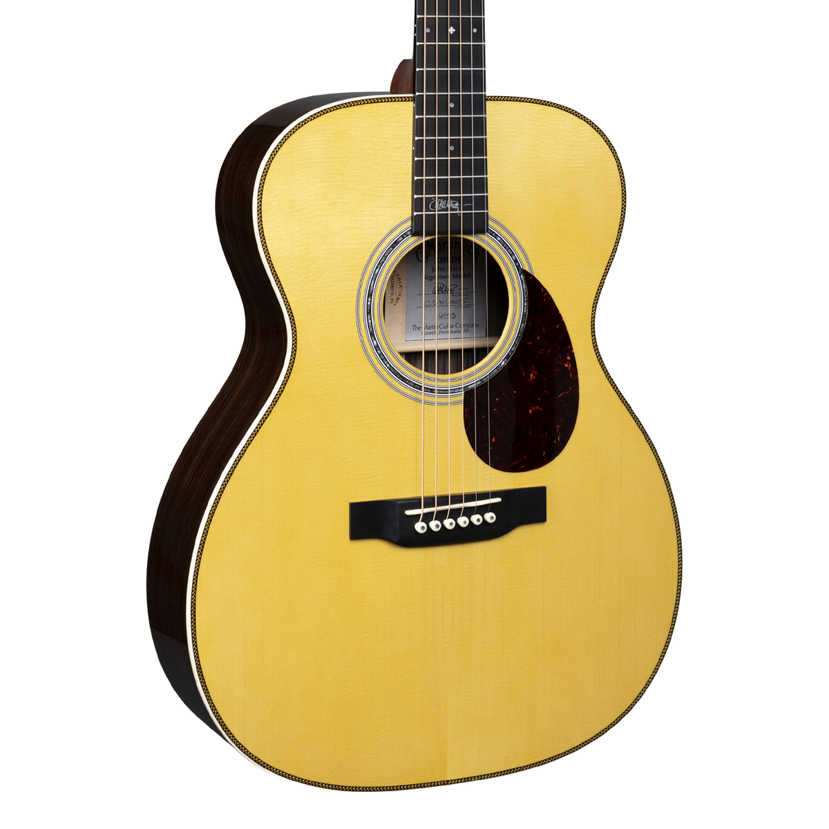 Front of Martin OMJM John Mayer.