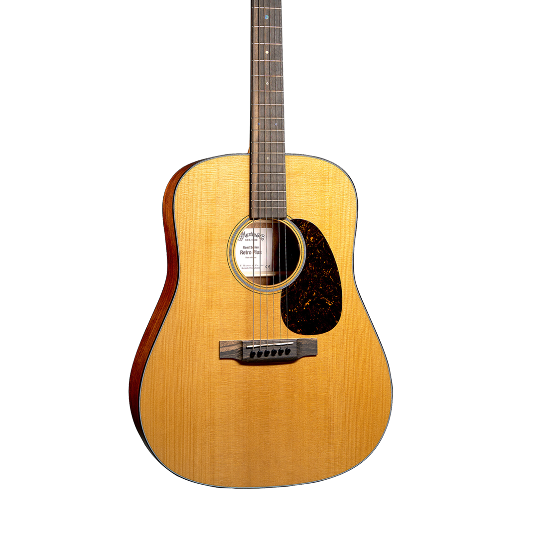 Front of Martin Road Series DE Retro Plus Mahogany.
