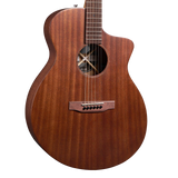 Front of Martin SC-10E Modern Sapele.