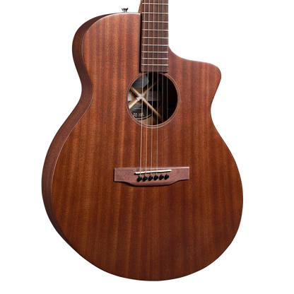 Front of Martin SC-10E Modern Sapele.
