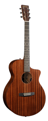 Full frontal of Martin SC-10E Sapele.