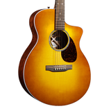 Front of Martin SC-13E Modern Burst Koa.